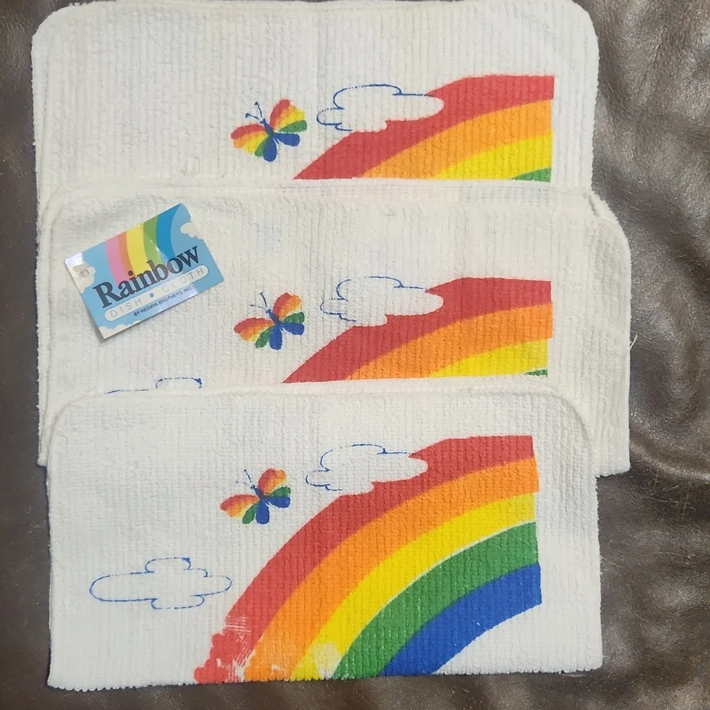 Rainbow set vintage
